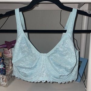 36 DDD (E) BRAND NEW blue Wacoal Soft Sense Convertible Underwire bra